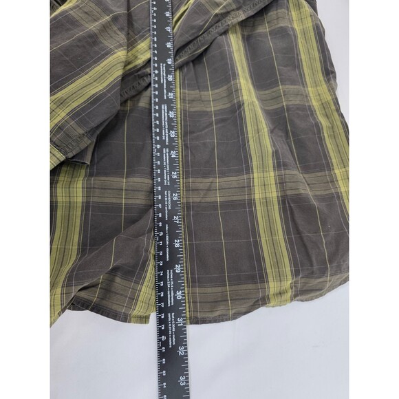 Calvin Klein Jeans Mens Long Sleeve Shirt M Striped Multicolor - Picture 10 of 10